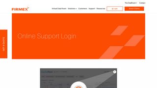 Online Support Login - Firmex