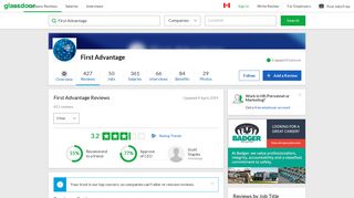 First Advantage Reviews | Glassdoor.ca