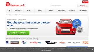 First Alternative Insurance - Compare Cheap Quotes - Quotezone