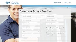 Become a Service Provider - First American Home Warranty