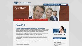 AgentNet® - First American Title Insurance - Resource Center ...