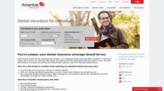 Ameritas | Dental Insurance for Individuals - Security Life