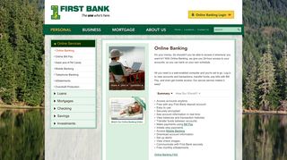 Online Banking - First Bank | Ketchikan