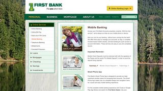 Mobile Banking - First Bank | Ketchikan