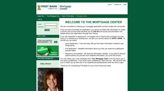First Bank Mortgage : Home