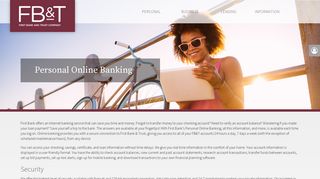 Personal Online Banking - First Bank And Trust (Perry, OK)