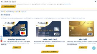Credit Cards - FirstBank Nigeria