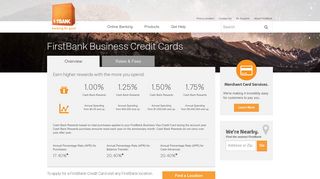 FirstBank Business Credit Cards