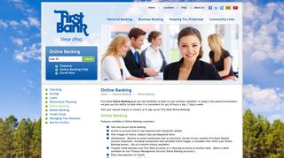 Online Banking - Business Banking | First Bank