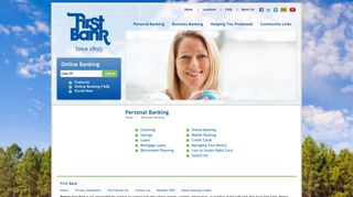 Personal Banking | First Bank