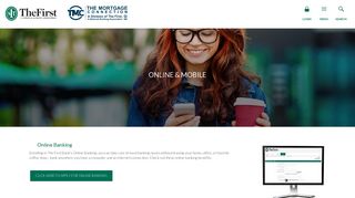 Online & Mobile › The First - A National Banking Association