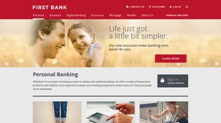 Personal Banking - Personal | First Bank