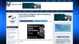 First Bank of Nigeria Internet Banking: How to Get Started