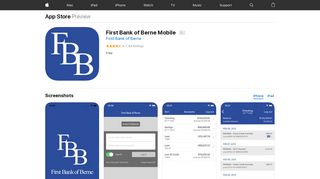 First Bank of Berne Mobile on the App Store - iTunes - Apple