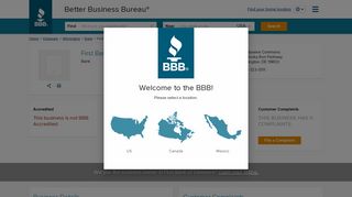 First Bank of Delaware | Better Business Bureau® Profile