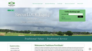 Traditions First Bank
