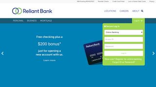 Reliant Bank | Personal, Mortgage, Business, and Commercial Banking