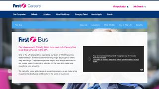 First Bus - FirstGroup UK Careers