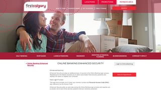 First Calgary Financial - Online Banking Enhanced Security