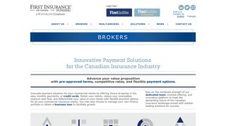 Brokers | First Insurance Funding of Canada