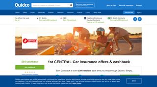 1st CENTRAL Car Insurance Cashback, Voucher Codes & Discount ...