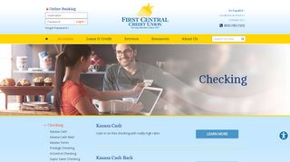Checking Accounts | First Central Credit Union | Waco, TX ...