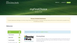 First Choice Health - myFirstChoice