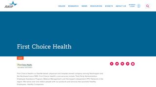 First Choice Health - AHIP