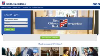 Jobs and Careers | First Citizens Bank