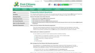 Frequently Asked Questions - First Citizens
