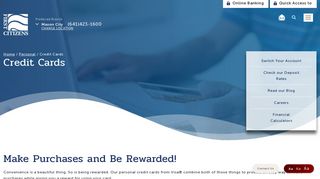 Personal Credit Card and Card Rewards | First Citizens Bank