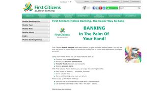 First Citizens Mobile Banking, The Easier Way to Bank