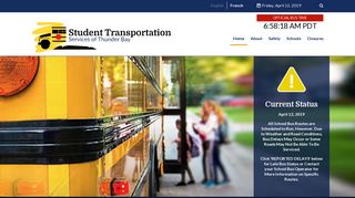 Student Transportation Services of Thunder Bay :: Home