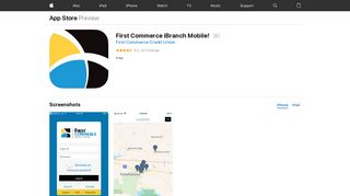 First Commerce iBranch Mobile! on the App Store - iTunes - Apple