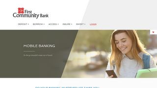 Mobile Banking › First Community Bank
