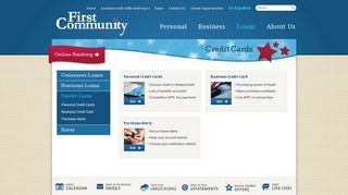 Credit Cards - First Community Credit Union