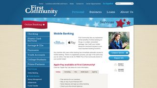 Mobile Banking - First Community Credit Union