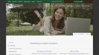 E-Banking | First Community Credit Union