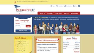 Members First CT Federal Credit Union - Home