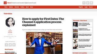 How to apply for First Dates: Channel 4 application process explained