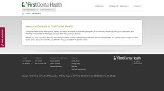 Dentists | General Dentists | Specialists - First Dental Health