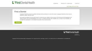 First Dental Health Network - go2dental.com