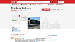 First Eagle Bank - Banks & Credit Unions - 1201 W Madison St, West ...