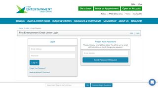 First Entertainment Credit Union Login - First Entertainment Credit Union