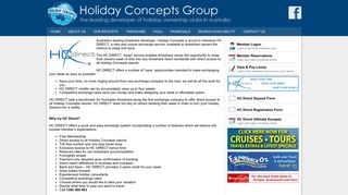HC Direct | Holiday Concepts Group