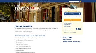 Online Banking | First Farmers