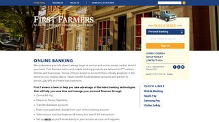 Online Banking | First Farmers