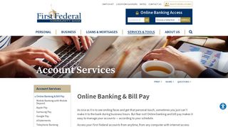 Online Banking & Bill Pay | First Federal Community Bank | Berlin, OH ...