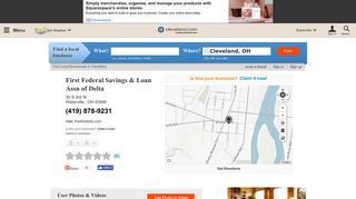 First Federal Savings & Loan Assn of Delta - Cleveland Business ...