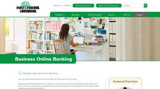 FFL | Business Online Banking - First Federal Lakewood